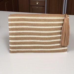 Woven clutch from Barney’s NY